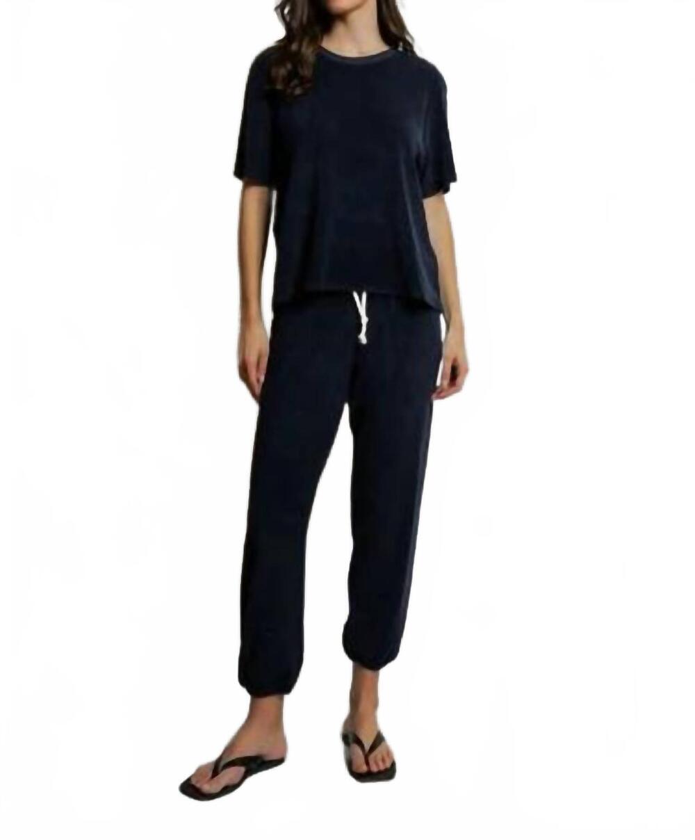 NEW PERFECTWHITETEE donna classic tee in navy